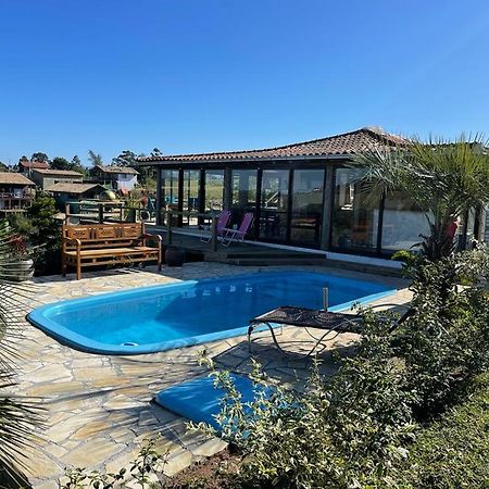 Villa Santorini Praia Do Rosa Com Piscina E Jacuzzi Luaran gambar