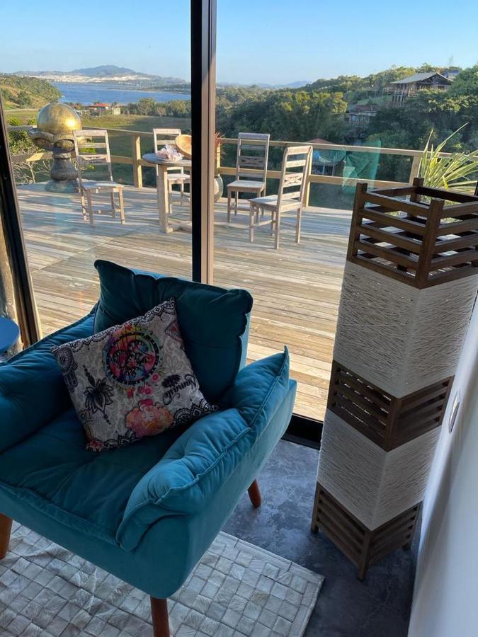 Villa Santorini Praia Do Rosa Com Piscina E Jacuzzi Luaran gambar
