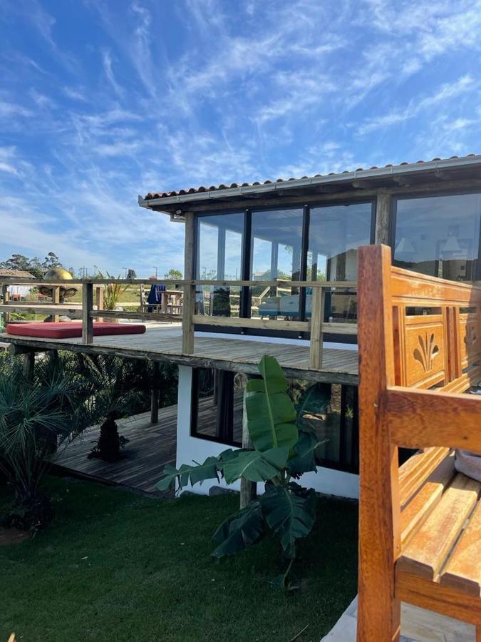 Villa Santorini Praia Do Rosa Com Piscina E Jacuzzi Luaran gambar