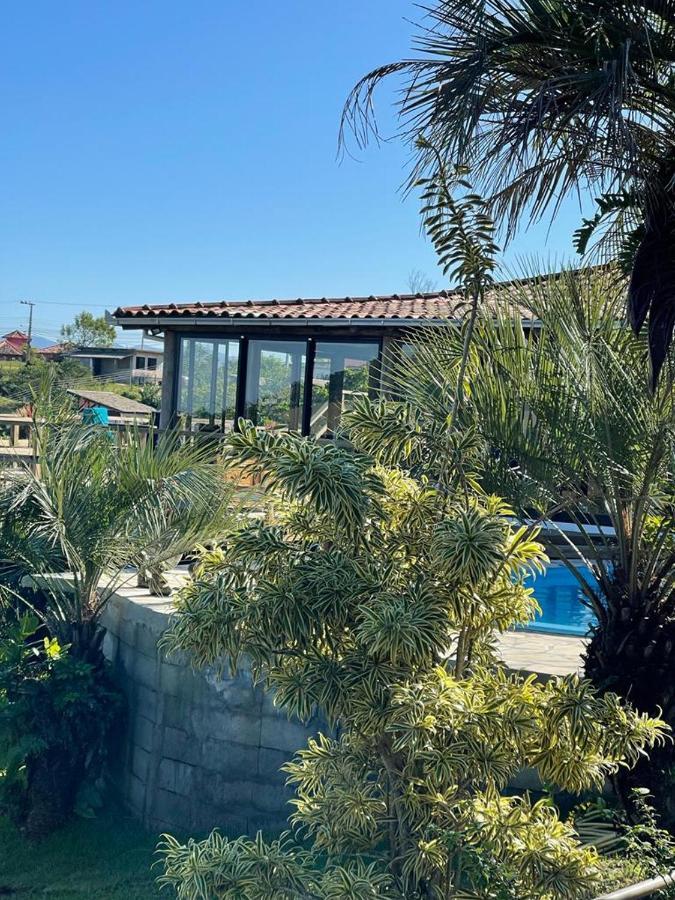 Villa Santorini Praia Do Rosa Com Piscina E Jacuzzi Luaran gambar